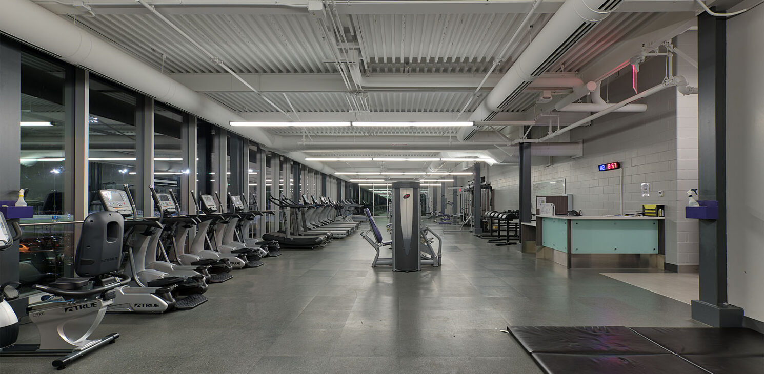 Sports facilities at the John H. Price Sports and Recreation Center in Sherbrooke