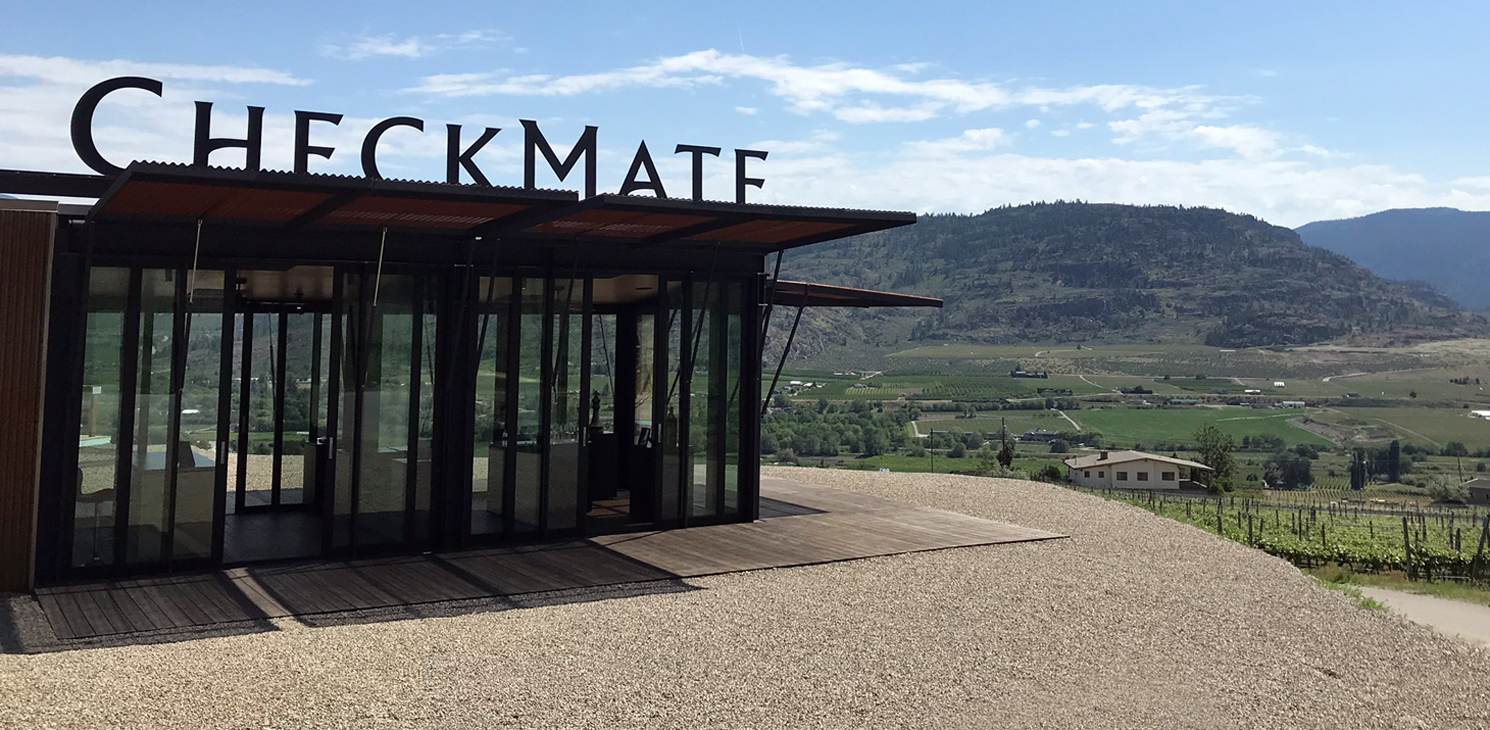 Exterior view of Checkmate Artisanal Winery
