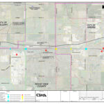 Map for the Highway 2 Corridor Improvement Study Project