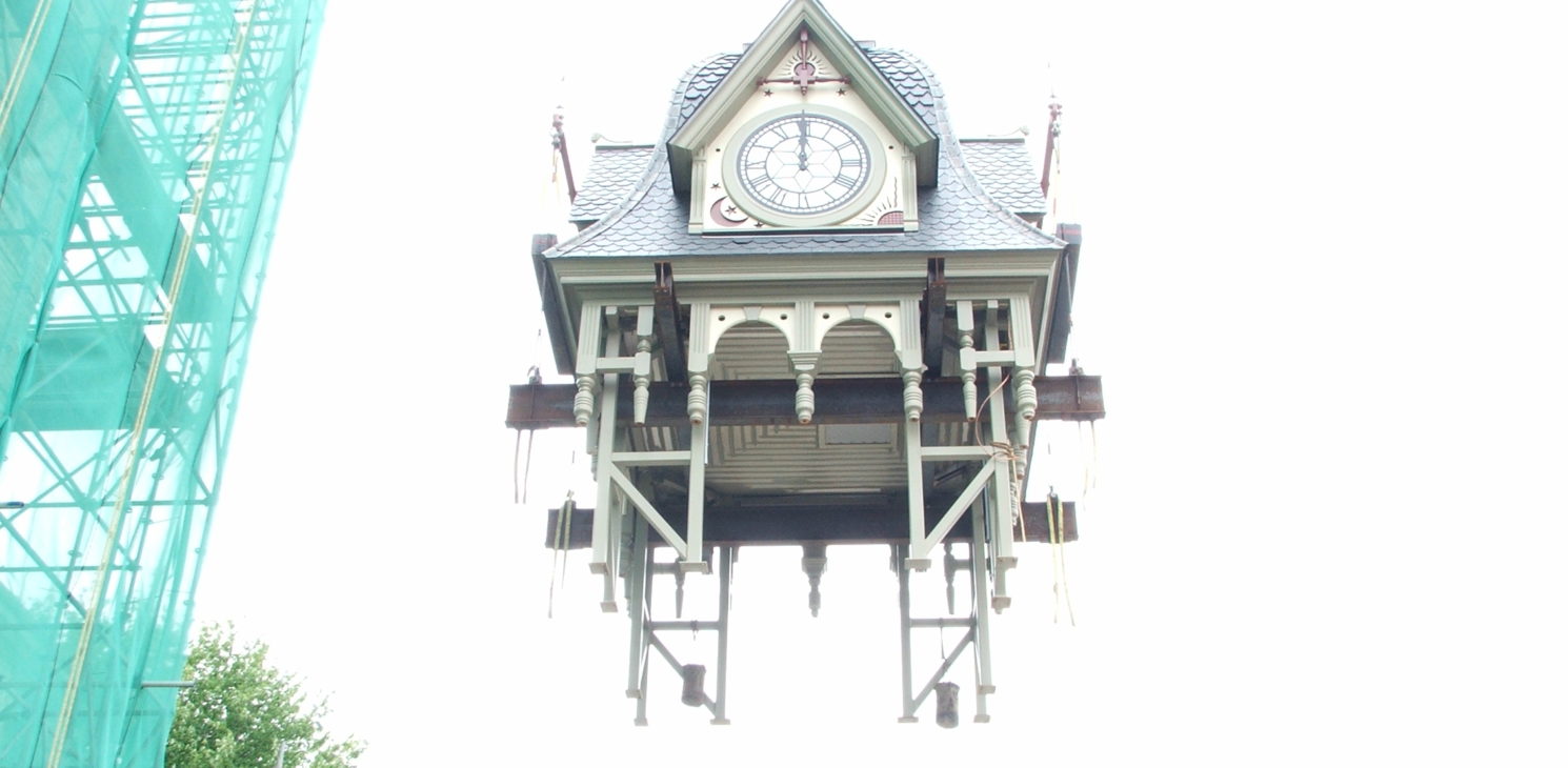 Réparation de la tour de l'horloge de Victoria Hall
