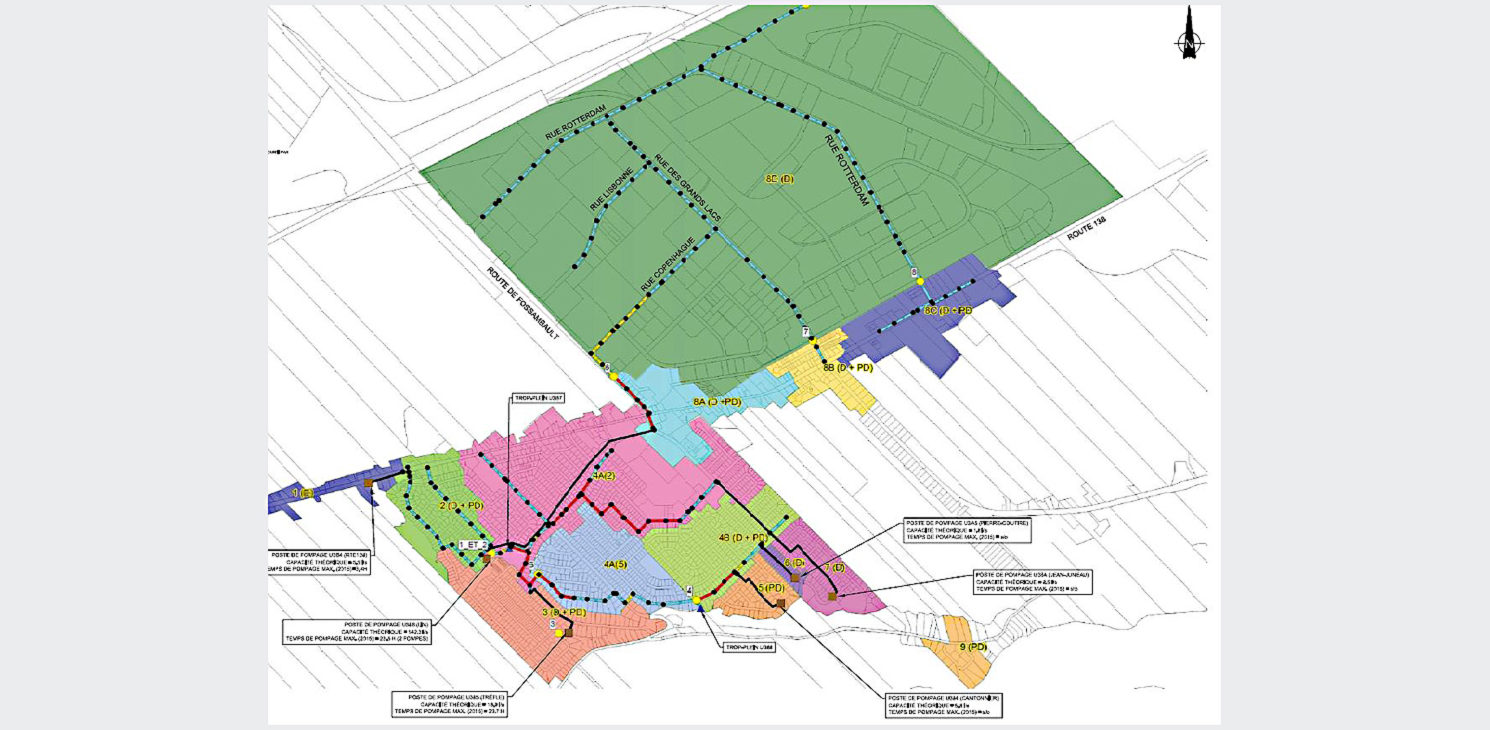 Plan directeur du réseau d'égout domestique de St-Augustin-de-Desmaures