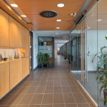 Corridor du bureau CIMA+ Sherbrooke