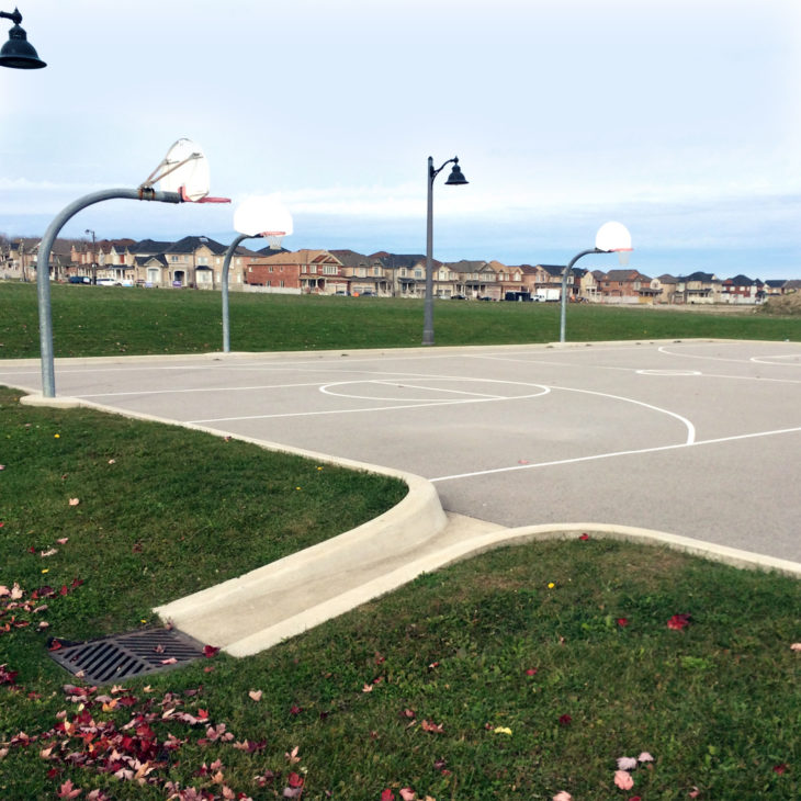 BasketBall Court at Greenwood and Sunnyridge Neighborhood Parks