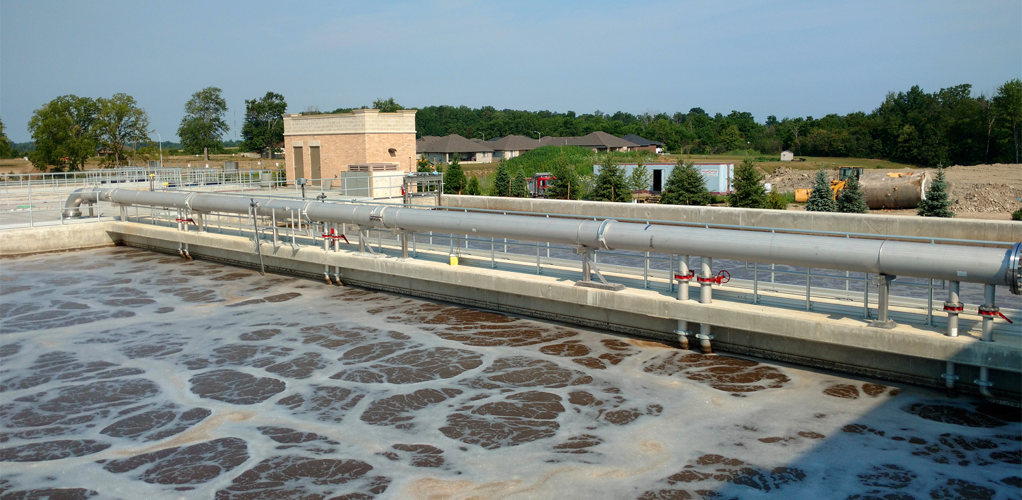 Pétrolia wastewater treatment ponds
