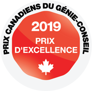 Un prix d’excellence de l’AFGC est remis pour le projet Place des Canotiers, dans le Vieux-Québec|2019-Award-of-Excellence-FR