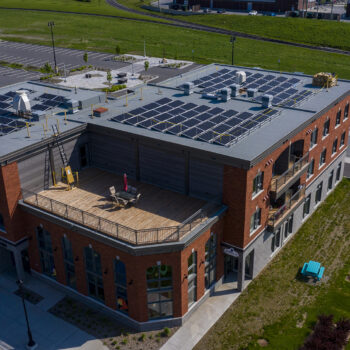 New building of the Microgrid of Lac-Mégantic