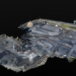 3D survey of a Rio Tinto extraction site