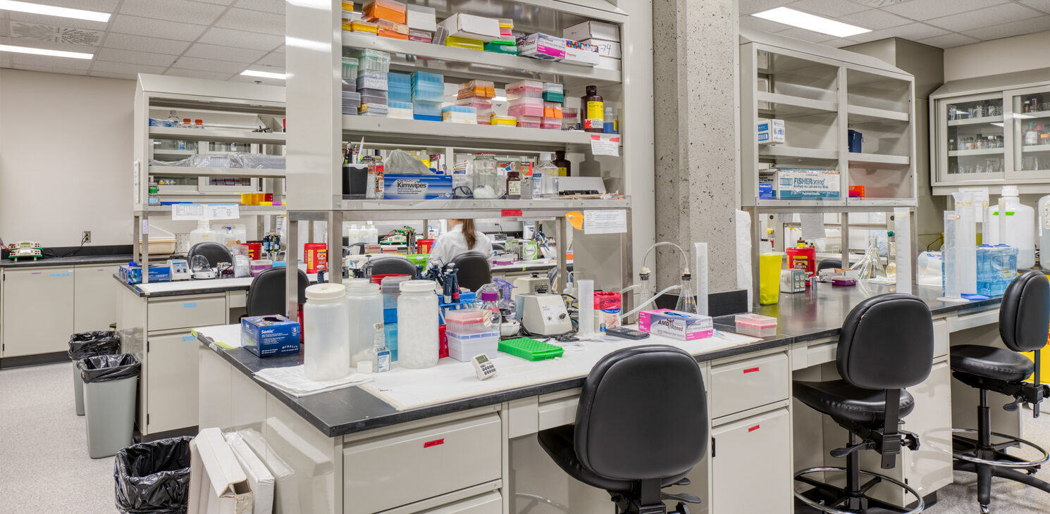 laboratoires du centre de recherche CHUS Clément Robitaille à Sherbrooke