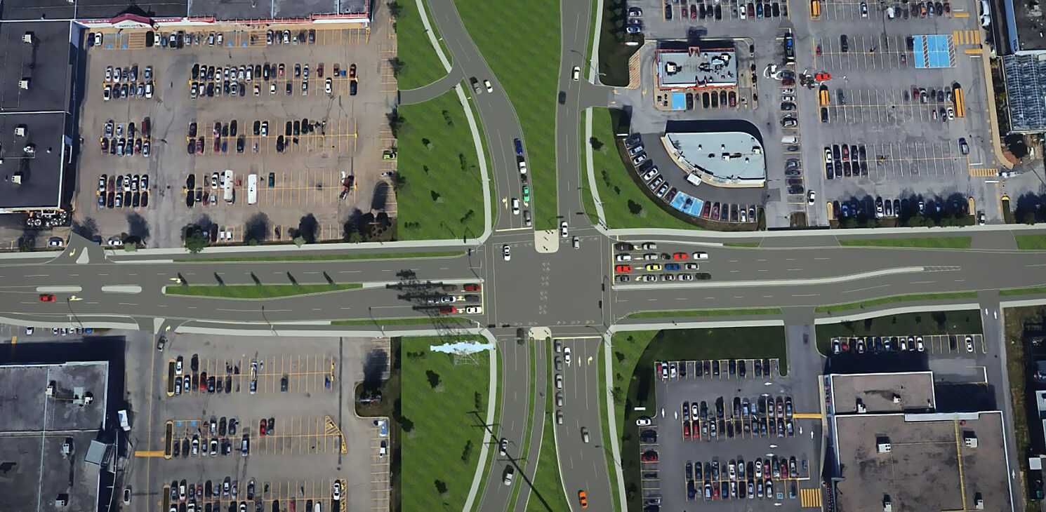 Redevelopment plan for the Recollets Bellefeuille intersection in Trois Rivières