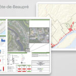Municipal Road safety intervention plans of Côte de Beaupré
