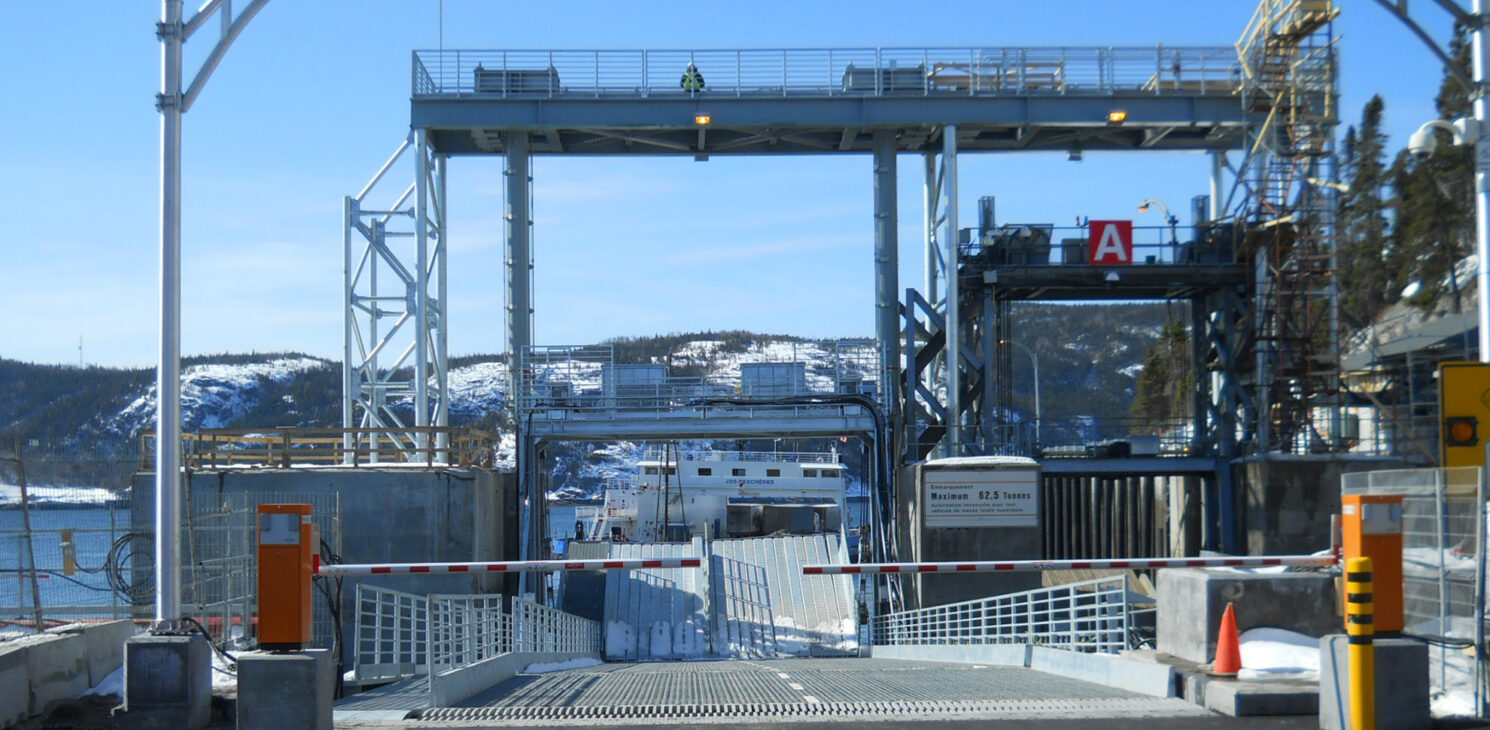 Embarcadere - Réaménagement des embarcadères de la traverse Tadoussac/Baie-Sainte-Catherine