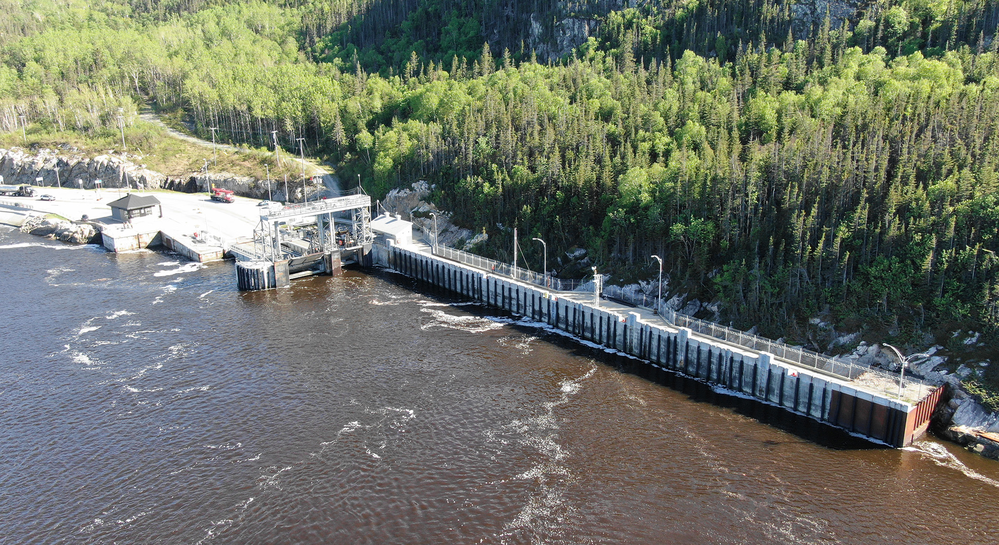 Reconstruction of docks for the Tadoussac/BaieSainteCatherine Ferry CIMA+