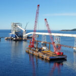 Conveyor- Construction of a deep-water marine terminal in Port-Daniel-Gascons, Gaspésie