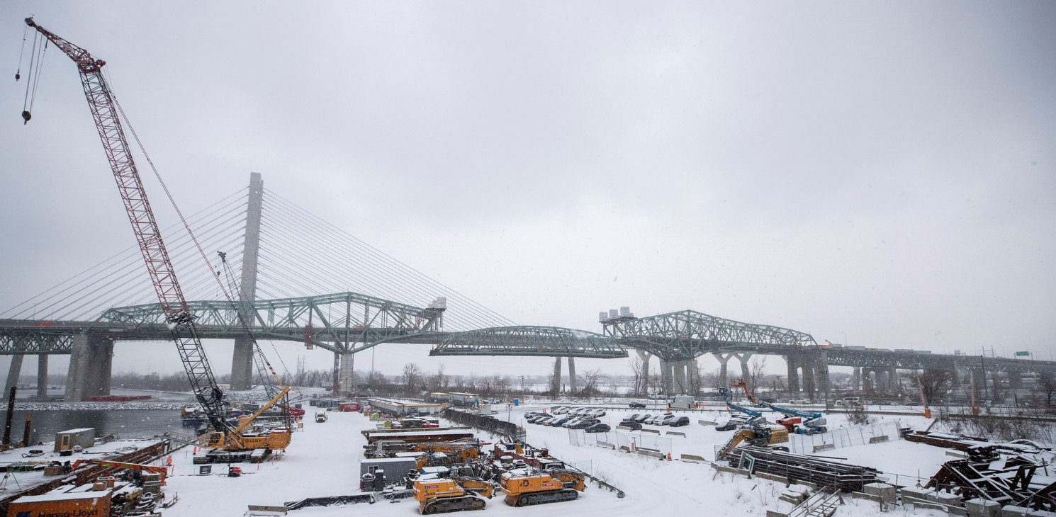Projet - Déconstruction Pont Champlain - Vue aérienne 5