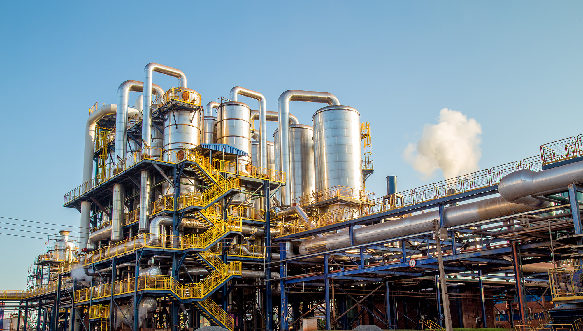 Pétrole, gaz et biocarburants - usine de sucre industrie ligne de production processus de canne