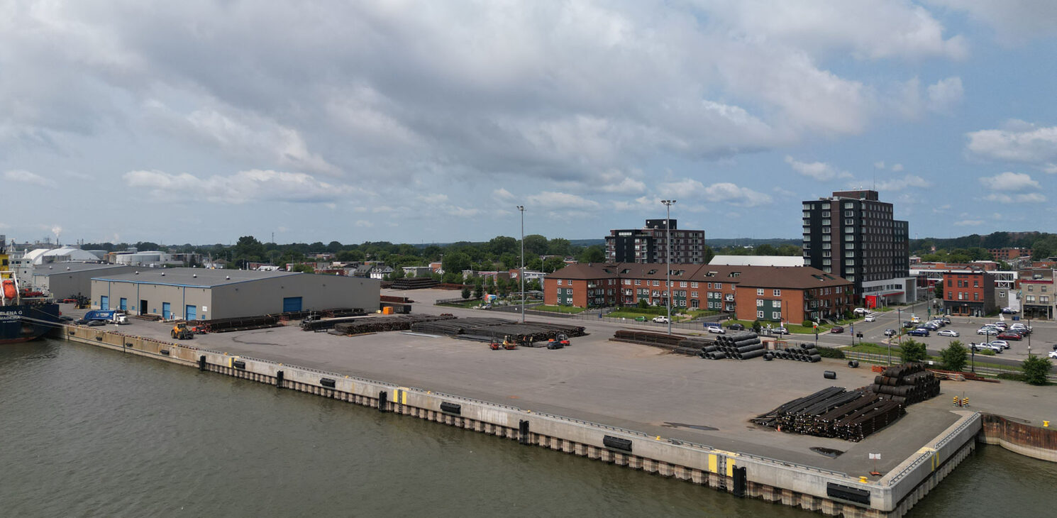 Prolongement du quai 10 et agrandissement du terminal à quai au Port de Trois-Rivières