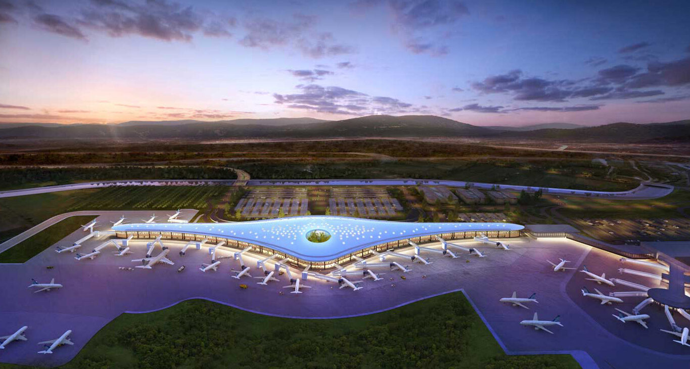 Panoramic photo of Tocumen Panama Airport – Compliance study and validation of the developer's passenger terminal