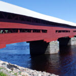 Marchand bridge - The delicate art of restoring a historic covered bridge
