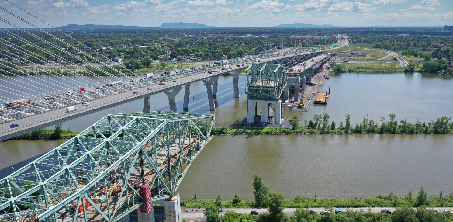 Projet - Déconstruction Pont Champlain - Vue aérienne 10