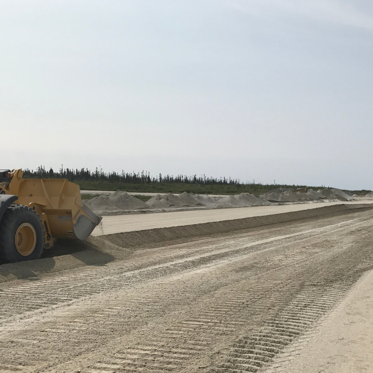Project - Nemiscau Airport - Repair of the runway