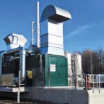Installation de cogénération usine traitement eaux usées Waterloo