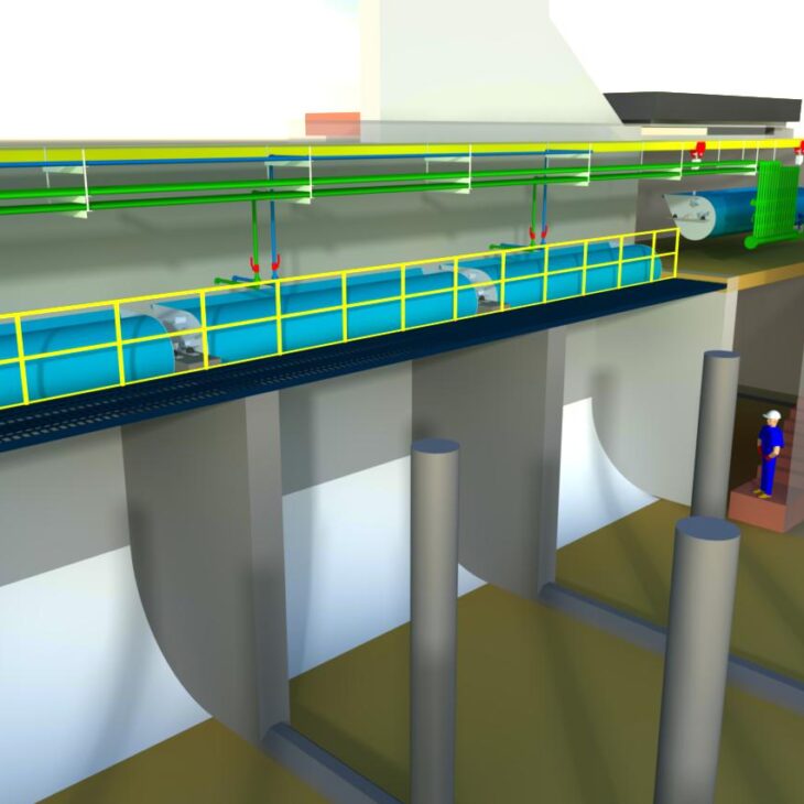 Design of the new Cartier Park Sanitary Reservoir