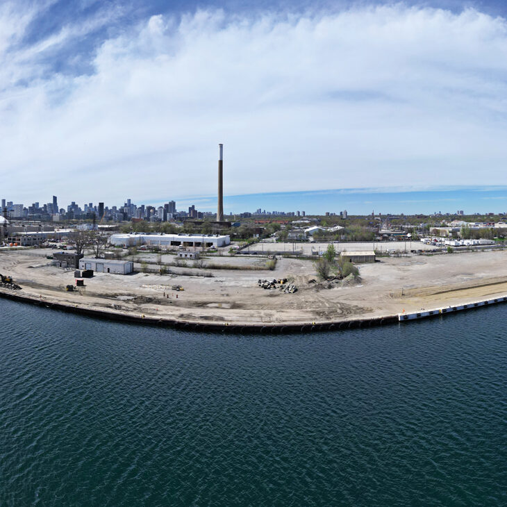 Restoration of the Toronto Port Lands Dockwall