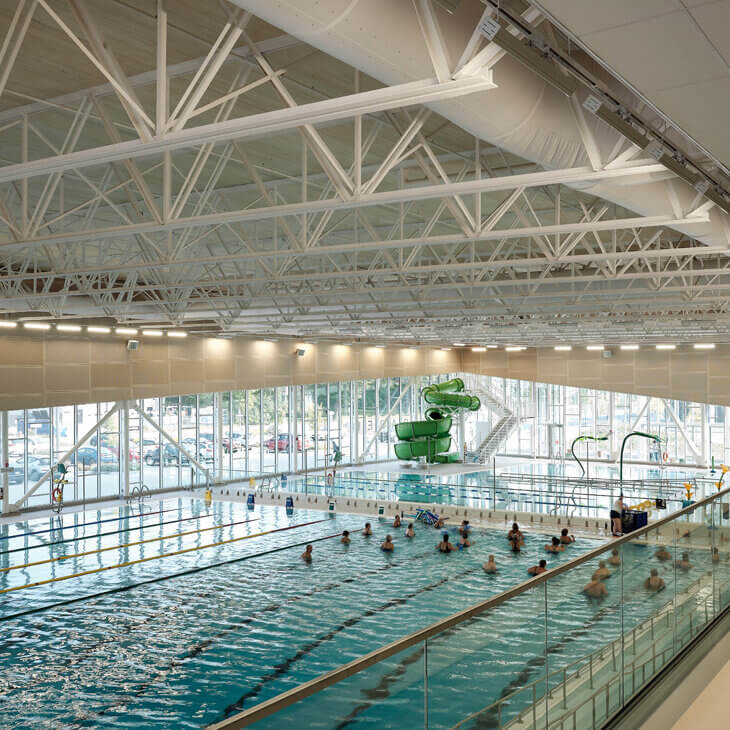 Construction du Centre aquatique de Mirabel : une infrastructure publique conçue pour durer